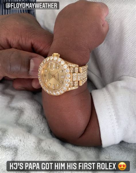 mayweather grandson rolex|Floyd Mayweather Grandson Rolex Oyster Perpetual .